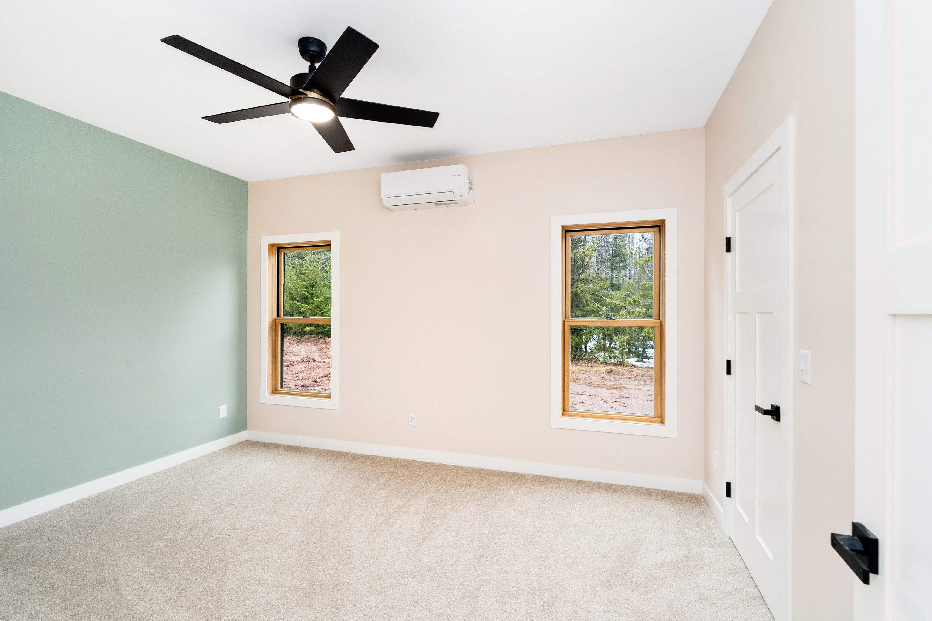 Primary bedroom, as built