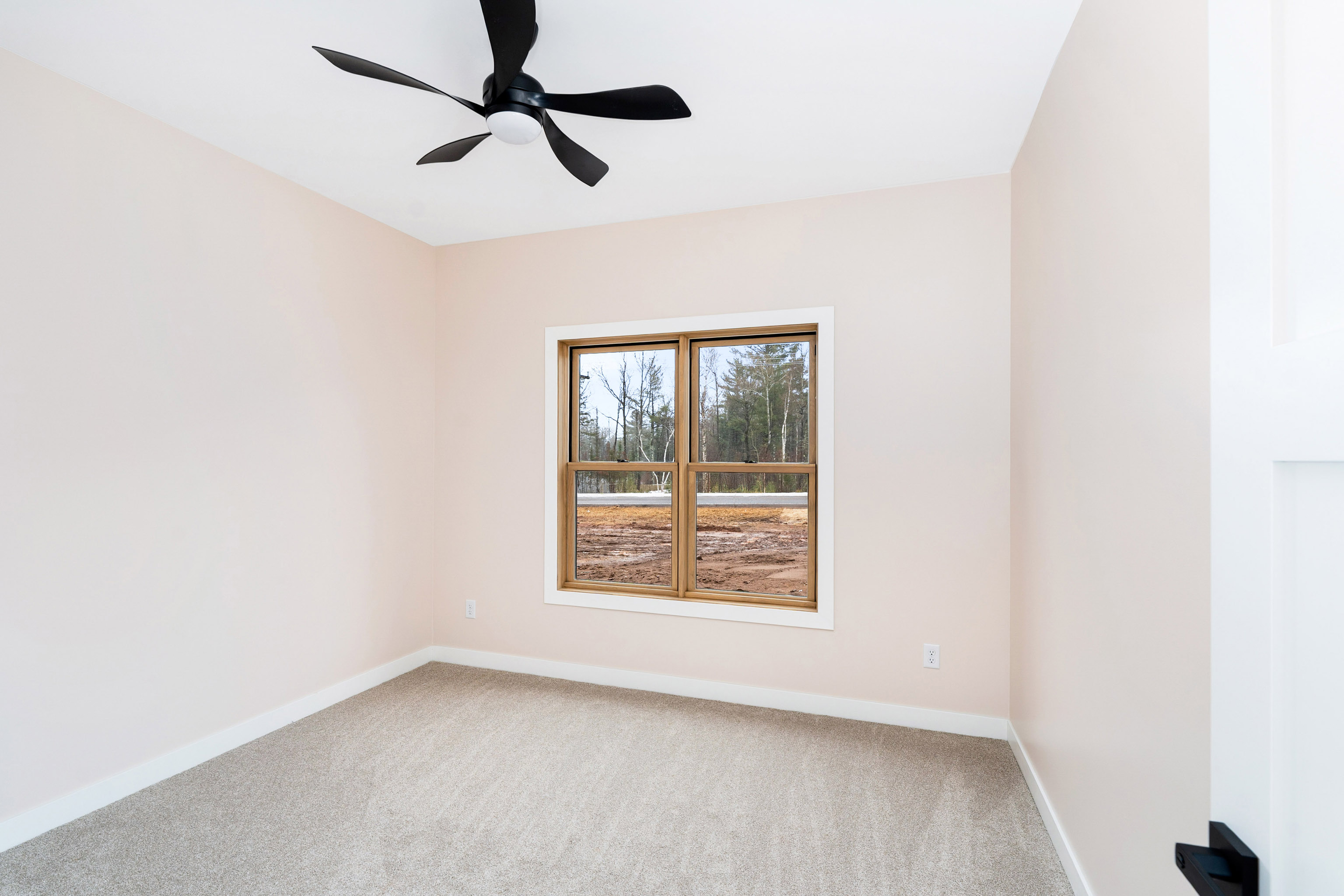 Guest bedroom, as built