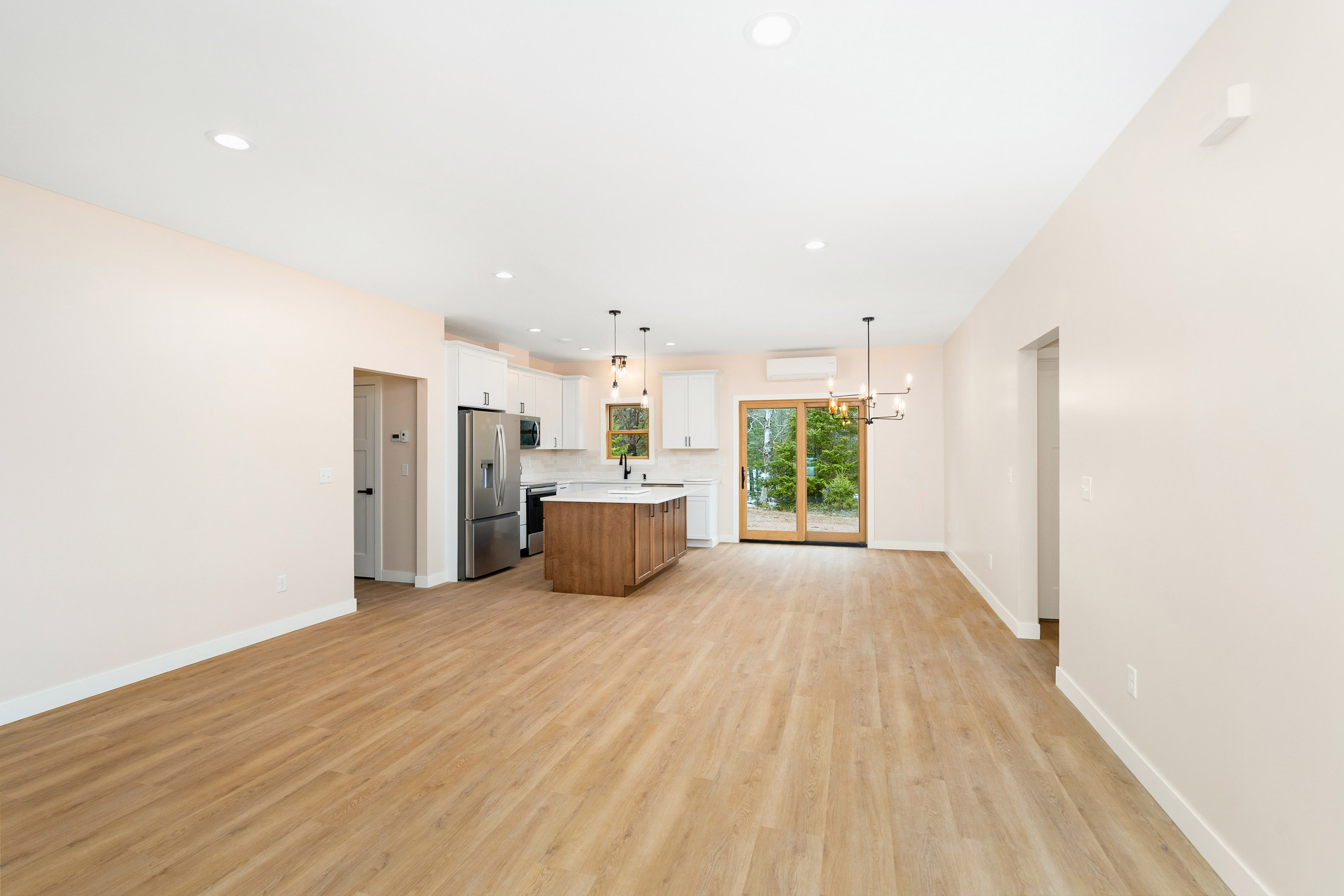 Great room, as built
